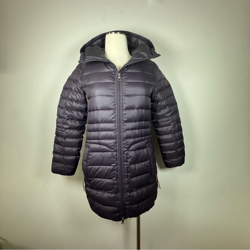Aigle Women's  Puffer Coat size 36 Small Dark Purplish